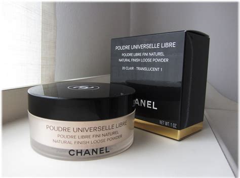 chanel podre universelle libre 20 clair|Chanel loose powder.